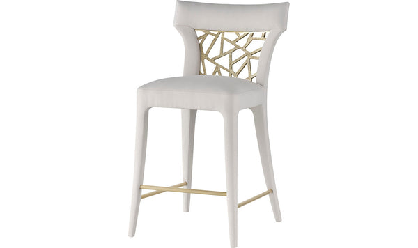 Baker Luxe Collection Filigree Counter Stool