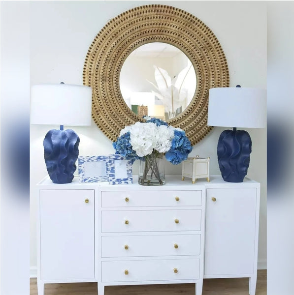 Palecek Kenis Braided Mirror by Pineapples and Palms